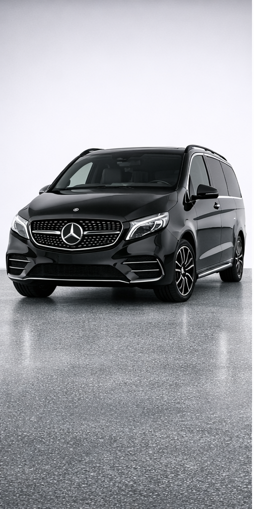 Mercedes Classe V van premium chauffeur privé Paris Ile-de-France